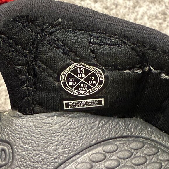 ✅Kids Size 13 Keen Newport H2 Sandals Waterproof Red Walking Hiking Comfort Shoe - Picture 2 of 12